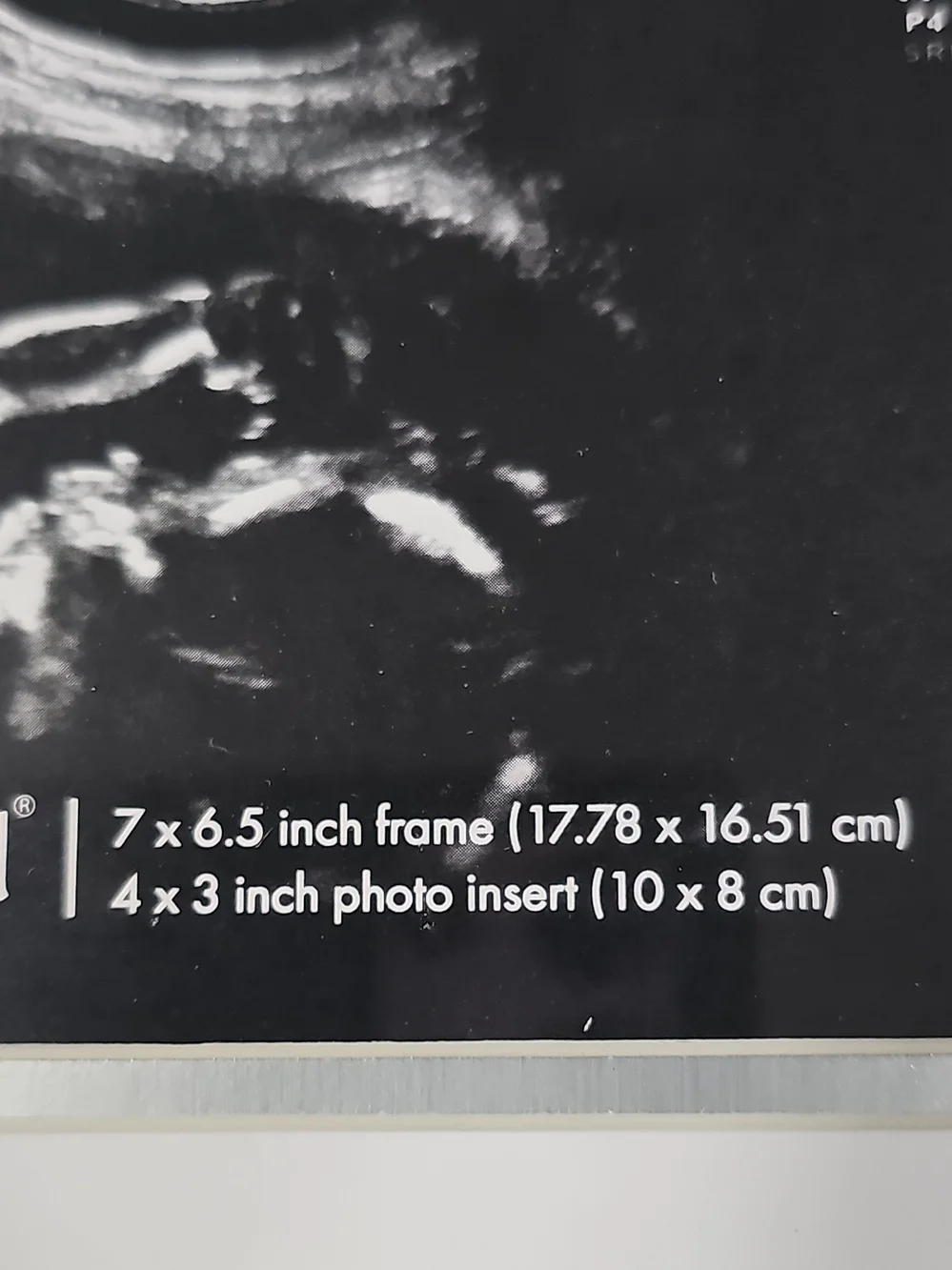 8Pearhead White 'Love at First Sight' Sonogram Picture Frame NIB